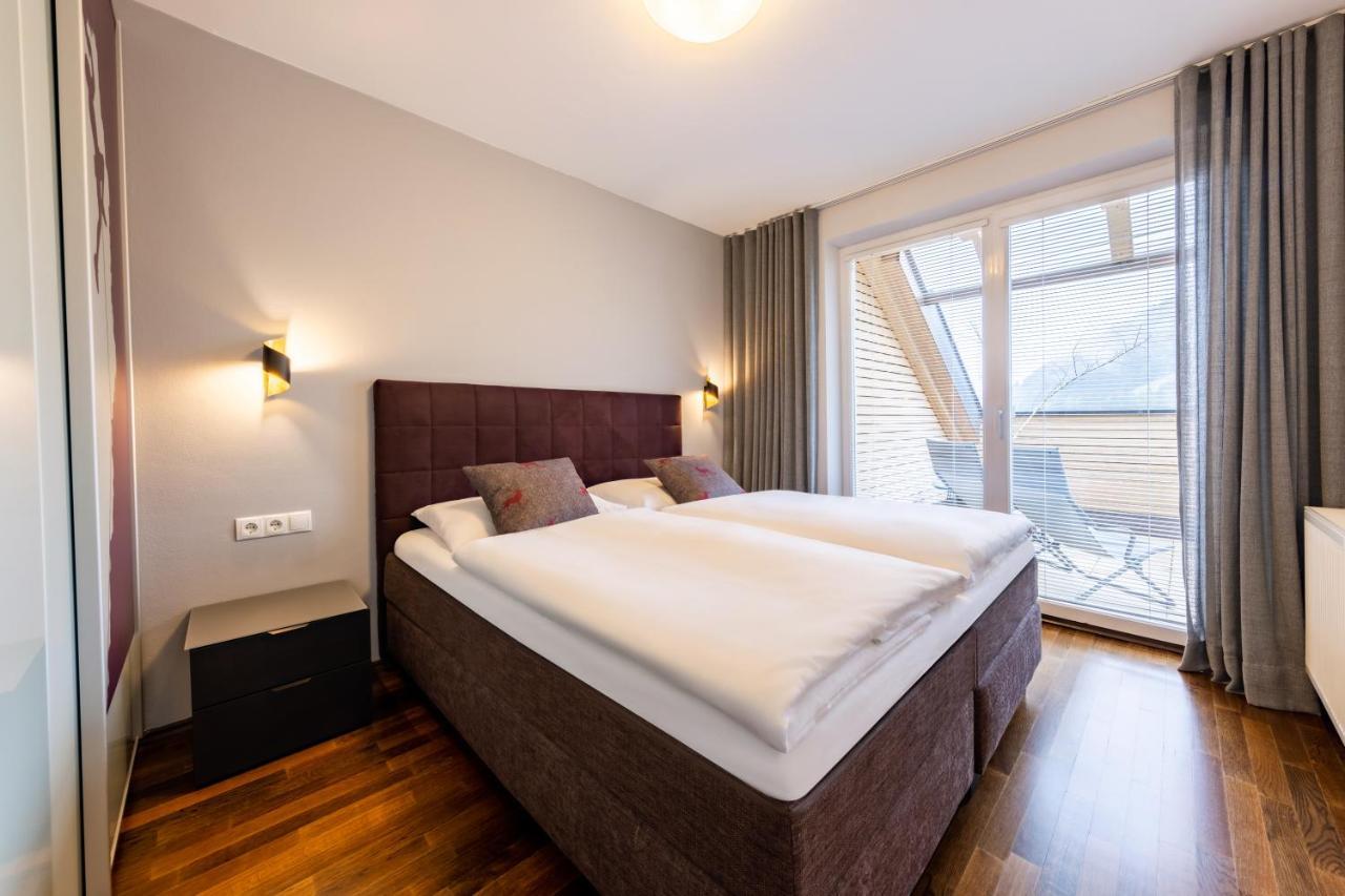 Der Sonnberg Alpinlodges - Apartments Mit Seeblick, Privater Sauna Und Self Check-In Zell am See Exterior foto